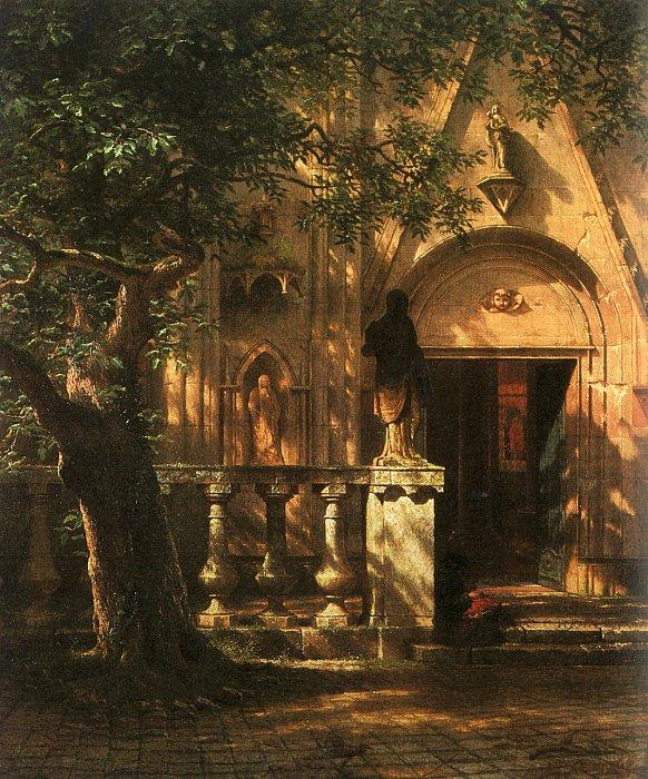 Bierstadt, Albert Sunlight and Shadow oil painting image